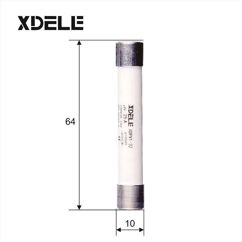 DC1500V 10 X 65 PV Fuse suppliers